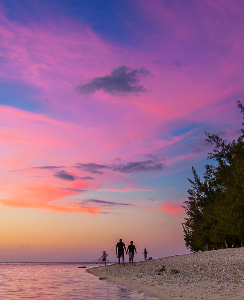 Sunset...